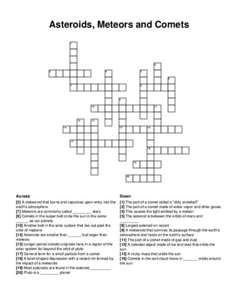 asteroids publisher crossword|nave y bases crossword.